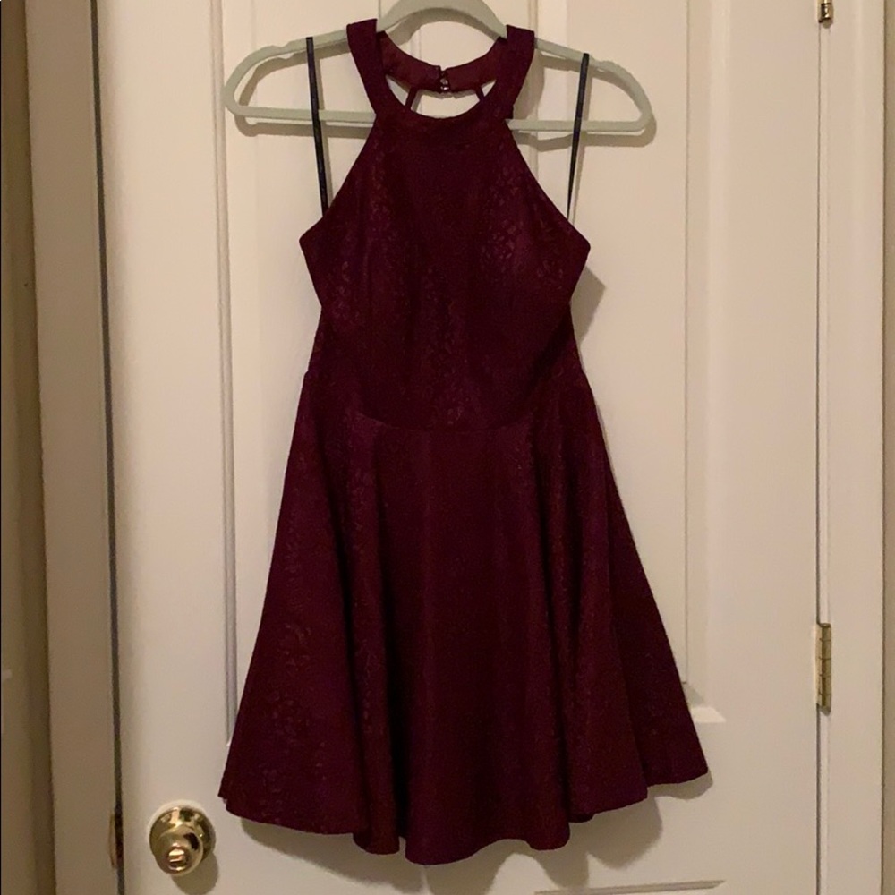 Papaya semi formal dress!